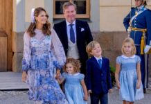 Adrienne of Sweden turns four: Princess Madeleine is bursting with pride