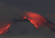 Mount Merapi volcano spews lava and ash – hundreds flee
