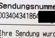 DHL note makes you suspicious: what kind of neighbor is that?