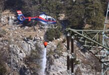 Forest fire near Neuschwanstein Castle under control