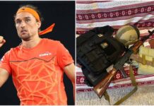 He beat Nadal and was one of the greats in Ukraine: Dolgopolov takes up arms to be 'Rambo'