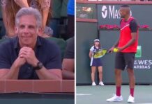 Kyrgios faces actor Ben Stiller in full match with Nadal