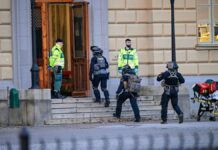 Two injured in Swedish school incident