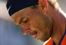 Nadal: "I'm sunk"