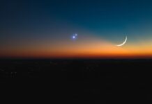 Saturn, Venus and Mars will form a triangle in the sky this week