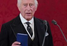 Charles III proclaimed the new King of the United Kingdom
