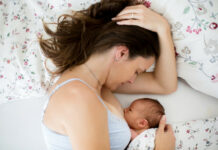 Breastfeeding after a caesarean section: the best positions to breastfeed and that the wound does not bother