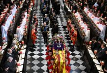 Funeral for England's Queen Elizabeth begins with somber pomp
