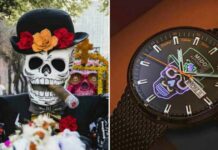 This watch brand was inspired by the Day of the Dead, Tulum and the Cathedral for its designs