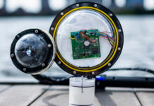 They build a wireless and battery-free underwater camera that is powered by sound