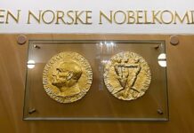 The back room of the Nobel prizes
