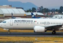 The reduction of operations in the AICM for the winter will fall on Aeroméxico