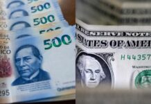LAST MINUTE: Treasury rules out a 20% depreciation of the peso against the dollar estimated by Moody's Analytics
